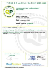 Label QUALIPAYSAGE