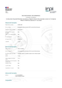 Registre des Bénéficiaires effectifs