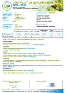 Certification QUALIPAYSAGE
