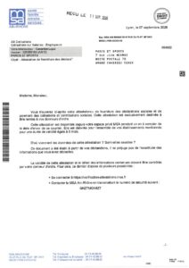 Attestation de régularité sociale
