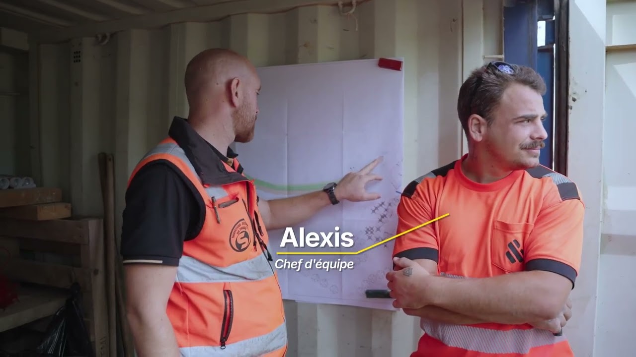 Une journée avec les conducteurs de travaux de Parcs & Sports